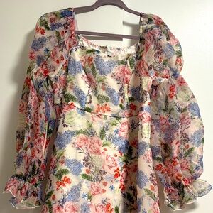 SHEIN Curve White Satin Dress